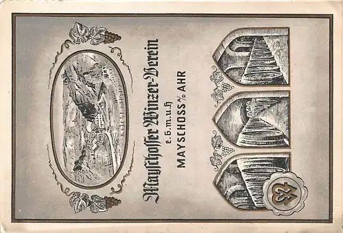 Mayschoß an der Ahr Winzer-Verein Panorama ngl 146.432