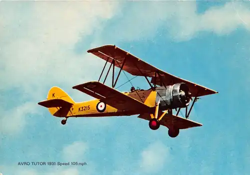 AVRO TUTOR 1931 britischer Doppeldecker ngl 151.604