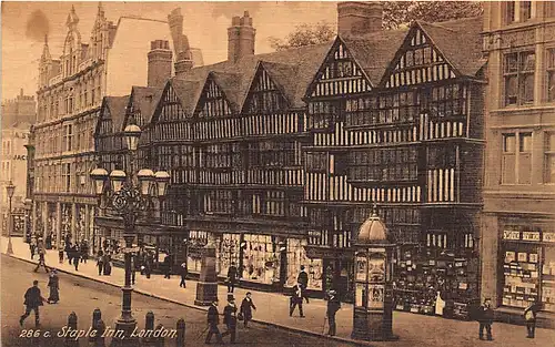 England: London Staple Inn gl1914 147.311