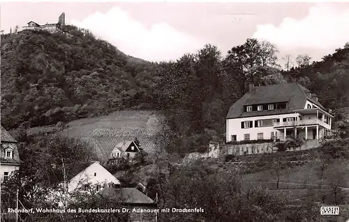 Rhöndorf Wohnhaus des Bundeskanzlers Dr. Adenauer gl1958 145.835