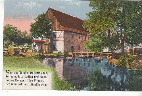 Wenn ein Plätzchen istbeschieden, ... ngl D0466