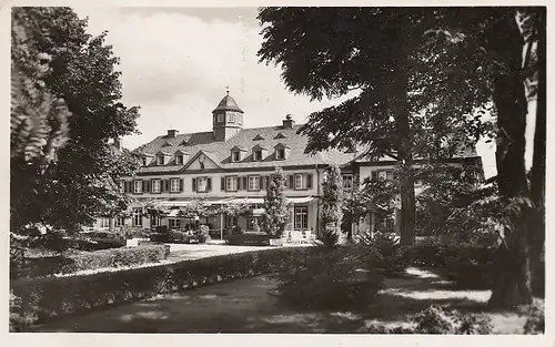 Waldhotel Jagdschloss Niederwald bei Rüdesheim glum 1960? D0988