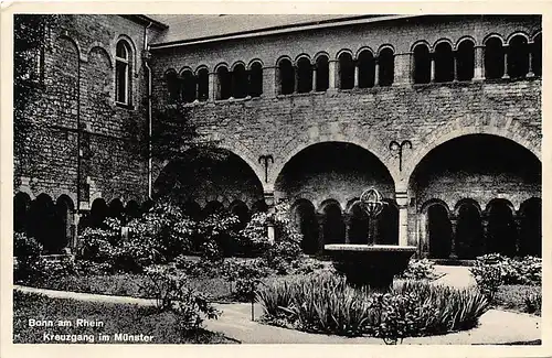 Bonn Kreuzgang im Münster gl1937 145.945