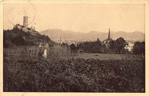 Bad Godesberg Godesburg und Panorama gl1911 145.961