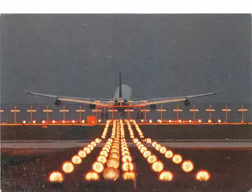 Lufthansa Airbus A340-300 beim Start gl2004 151.741