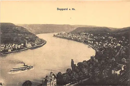 Boppard am Rhein Panorama ngl 146.213