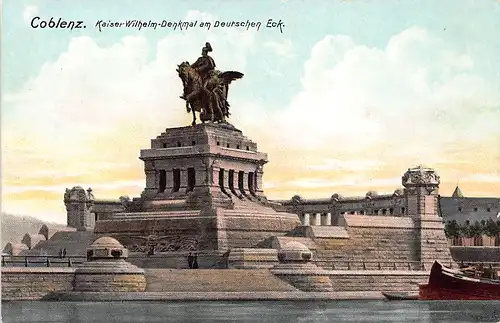 Koblenz Kaiser-Wilhem-Denkmal am Deutschen Eck ngl 146.054