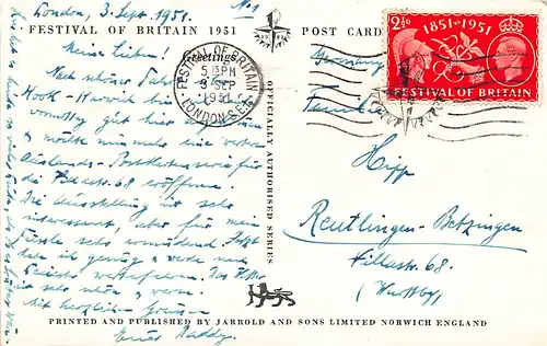 England: Festival of Britain 1951 Aerial view Festival site gl1951 147.088