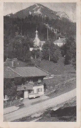Birkenstein Teilansicht mit Kirche gl1948 218.122
