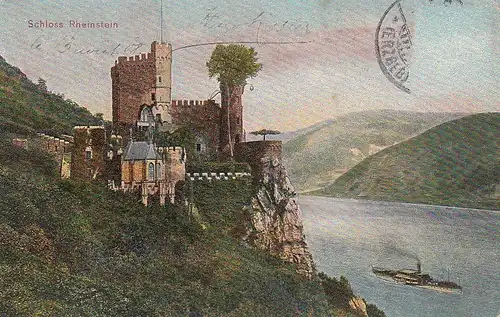 Burg Rheinstein bei Trechtlinghausen gl1908 D3541