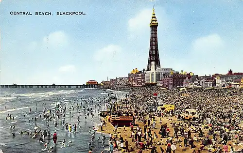 England: Blackpool Central Beach gl1957 147.118