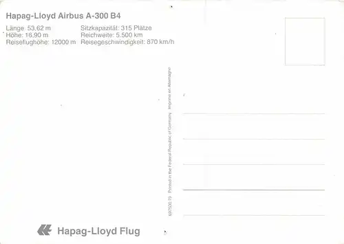 Hapag-Lloyd Airbus A-300 B4 ngl 151.799