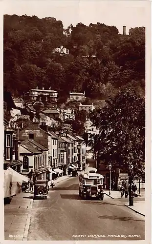 England: Matlock Bath (Derbyshire) South Parade gl1953 146.806