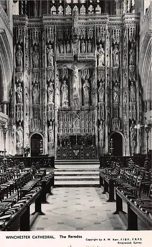 England: London Winchester Cathedral The Reredos ngl 147.445