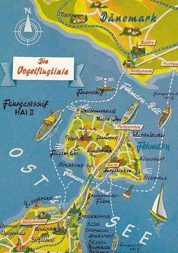 Die Vogelfluglinie nach Dänemark glum 1960? D5252