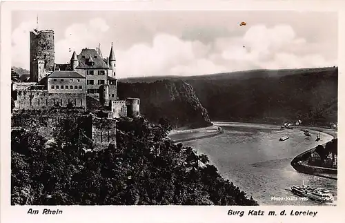 Burg Katz mit der Loreley ngl 146.291