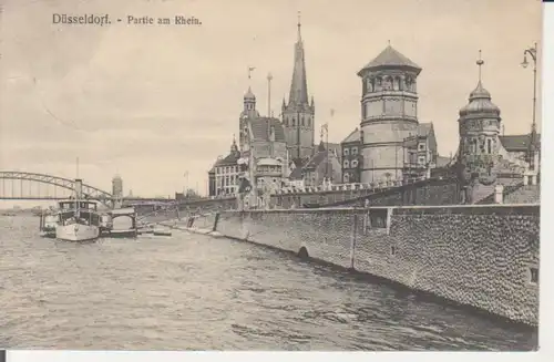 Düsseldorf Partie am Rhein gl1912 219.787