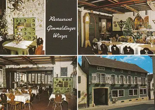 Neustadt/Gimmeldingen Restaurant Gimmeldinger Winzer ngl D5424