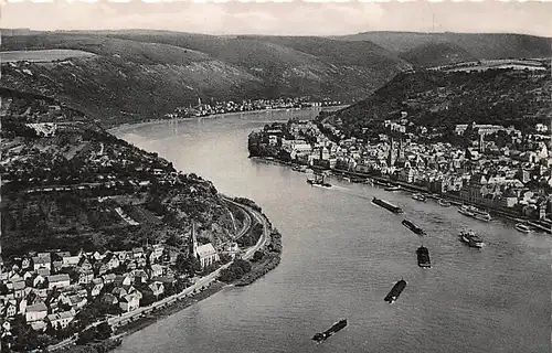 Filsen, Boppard und Kamp am Rhein Panorama ngl 146.172