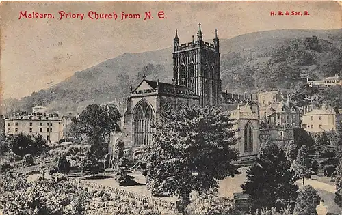 England: Malvern - Priory Church gl1911 146.505