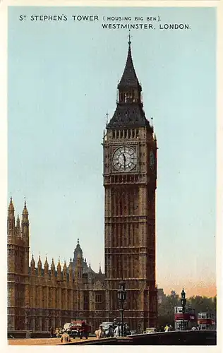 England: London Westminster St. Stephen's Tower ngl 147.492