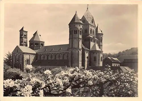 Maria Laach Abteikirche im Frühling ngl 146.397