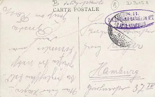 Ypern Partie in der Stadt feldpgl1915? D3158