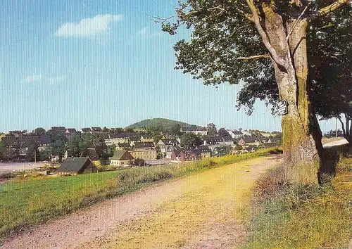 Altenberg Kr. Dippoldiswald Blick zum Geisingberg gl1981? D5501