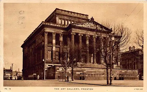 England: Preston - The Art Gallery gl1952 146.533