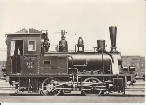 Dampflokomotive Normalspur 9870 sächs. VII T Nr. 1431 ngl 218.130