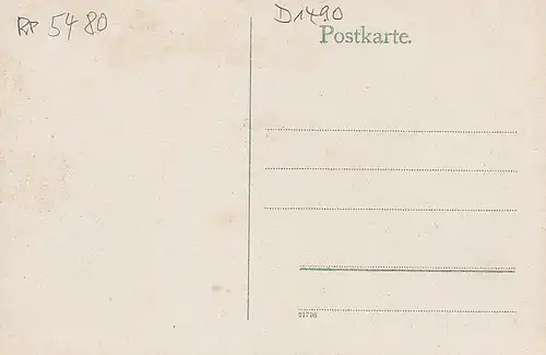 Rolandseck mit Siebengebirge feldpgl1915 D1490