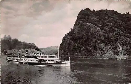 St. Goarshausen Felsental der Loreley gl1956 146.287