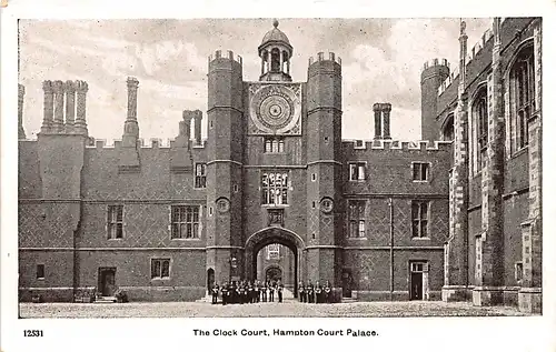 England: London Hampton Court Palace The Clock Court ngl 147.538