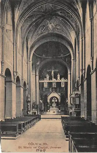 Köln St. Maria im Capitol Inneres ngl 145.374