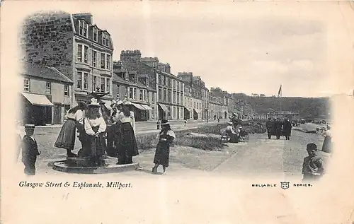 Schottland: Millport - Glasgow Street and Esplanade gl1903 146.928