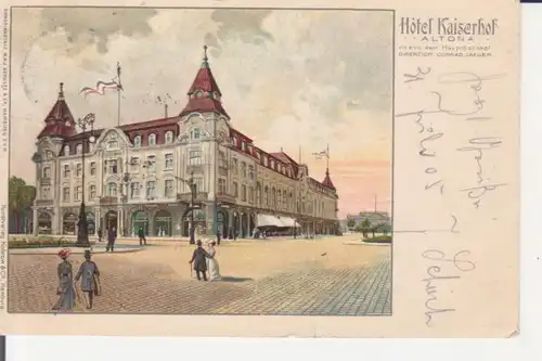 Hamburg-Altona Hotel Kaiserhof gl1905 220.274