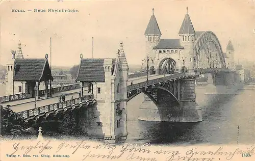 Bonn Neue Rheinbrücke gl1904 145.933