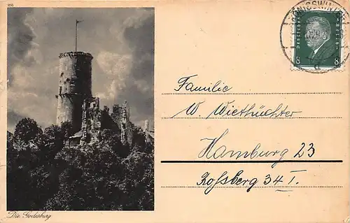 Bad Godesberg Ruine Godesburg gl1929 145.940