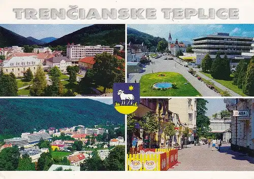 Trenclanske Teplice Mehrbildkarte gl2002 D5581