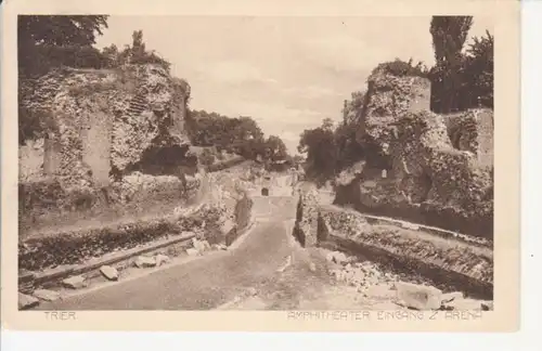 Trier Amphitheater, Eingang zur Arena gl1913 218.770