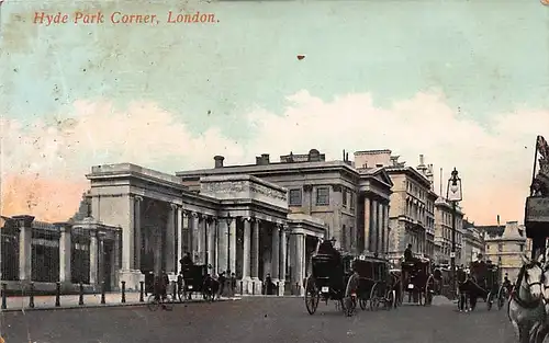 England: London Hyde Park Corner gl1908 147.420