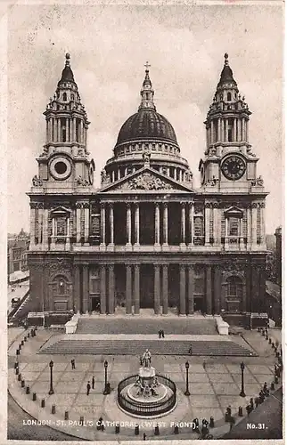 England: London St. Paul's Cathedral (West front) ngl 147.434