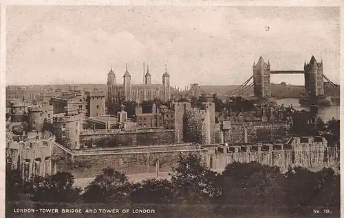 England: London Tower Bridge and Tower of London ngl 147.439