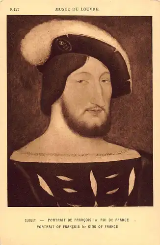 Portrait de François 1er, Roi de France nach François Clouet ngl 149.588