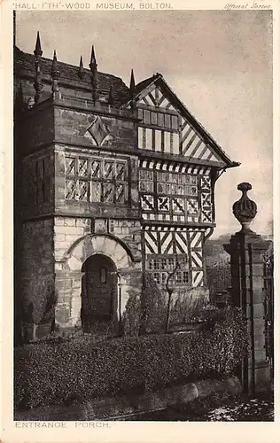 England: Bolton Hall-I'TH'-Wood Museum Entrance Porch ngl 147.166