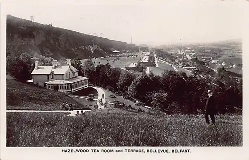 Nordirland: Belfast - Hazelwood, Tea-Room and Terrace ngl 146.824