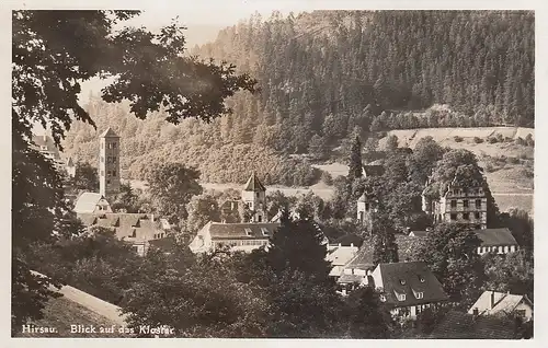 Hirsau Schwarzwald Blick auf das Kloster gl1948 D1690