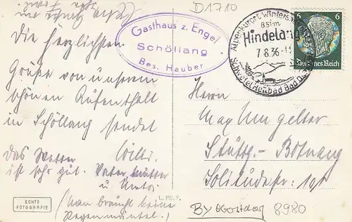 Freibergersee nahe Oberstdorf mit seinen Bergen gl1936 D1710