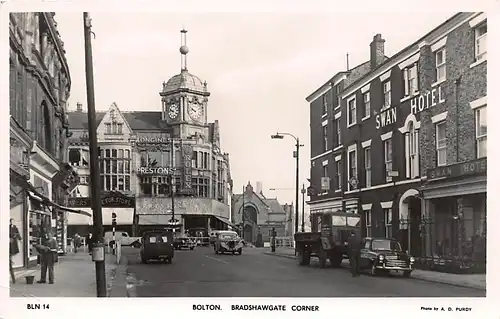 England: Bolton Bradshawgate Corner gl1957 147.159