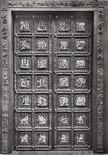 Firenze Batt. di S.Giovanni Bronzetür Nordseite ngl D6063